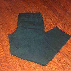 Hunter green dress pants